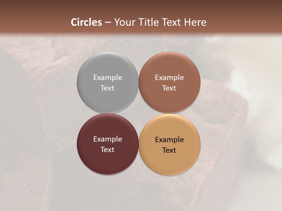 Metal Sugar Square PowerPoint Template