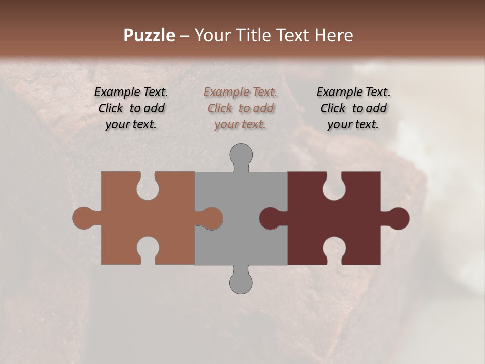 Metal Sugar Square PowerPoint Template