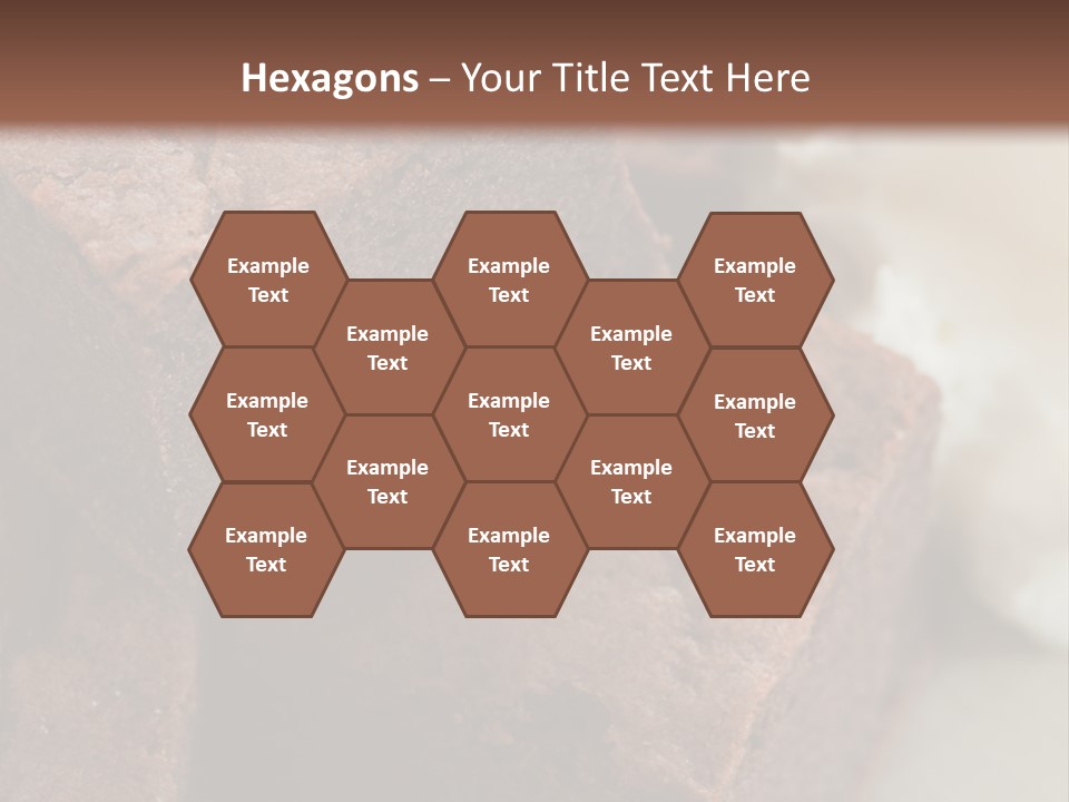 Metal Sugar Square PowerPoint Template