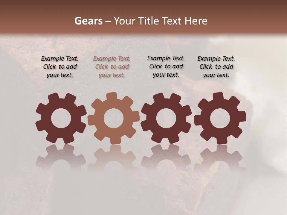 Metal Sugar Square PowerPoint Template