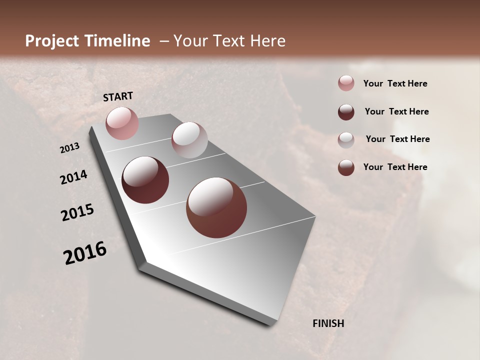 Metal Sugar Square PowerPoint Template
