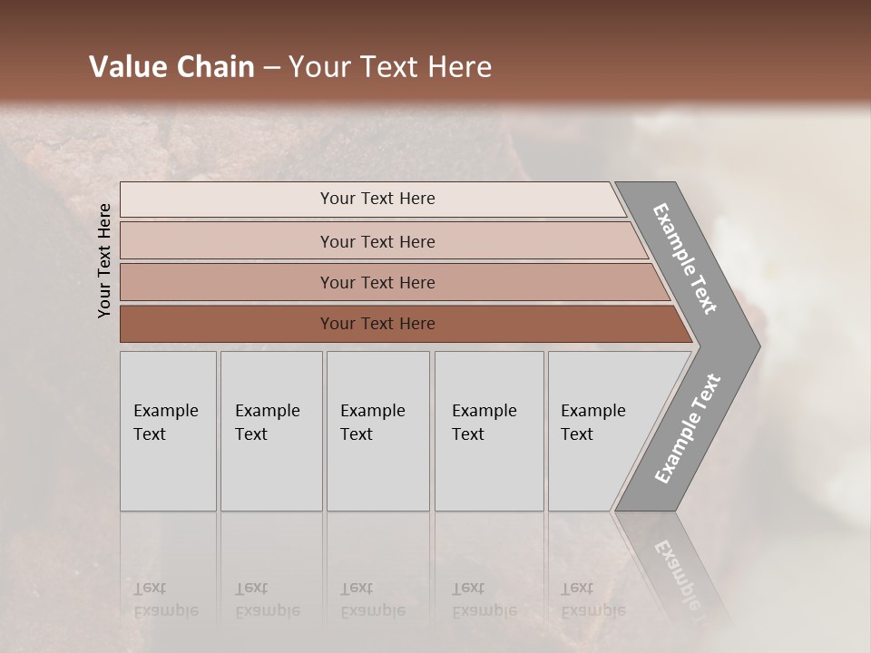 Metal Sugar Square PowerPoint Template