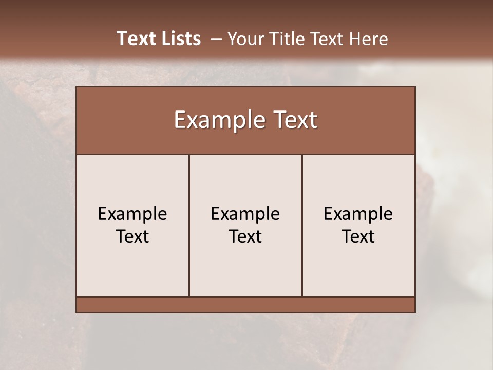 Metal Sugar Square PowerPoint Template
