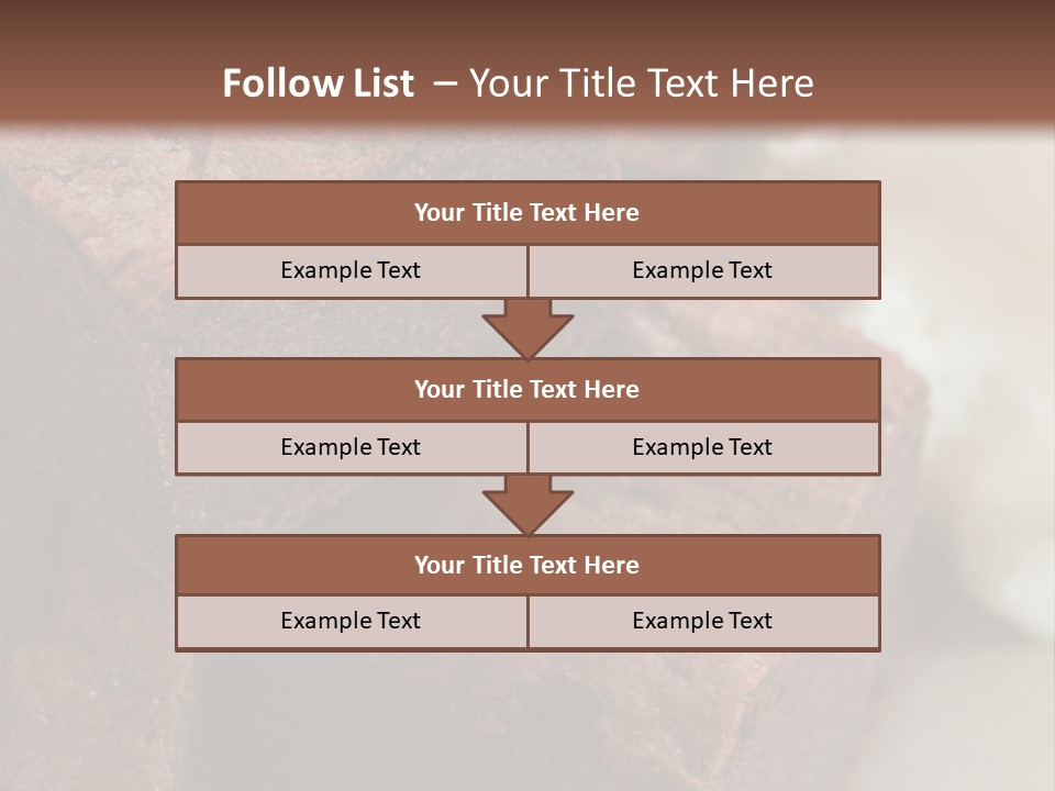 Metal Sugar Square PowerPoint Template