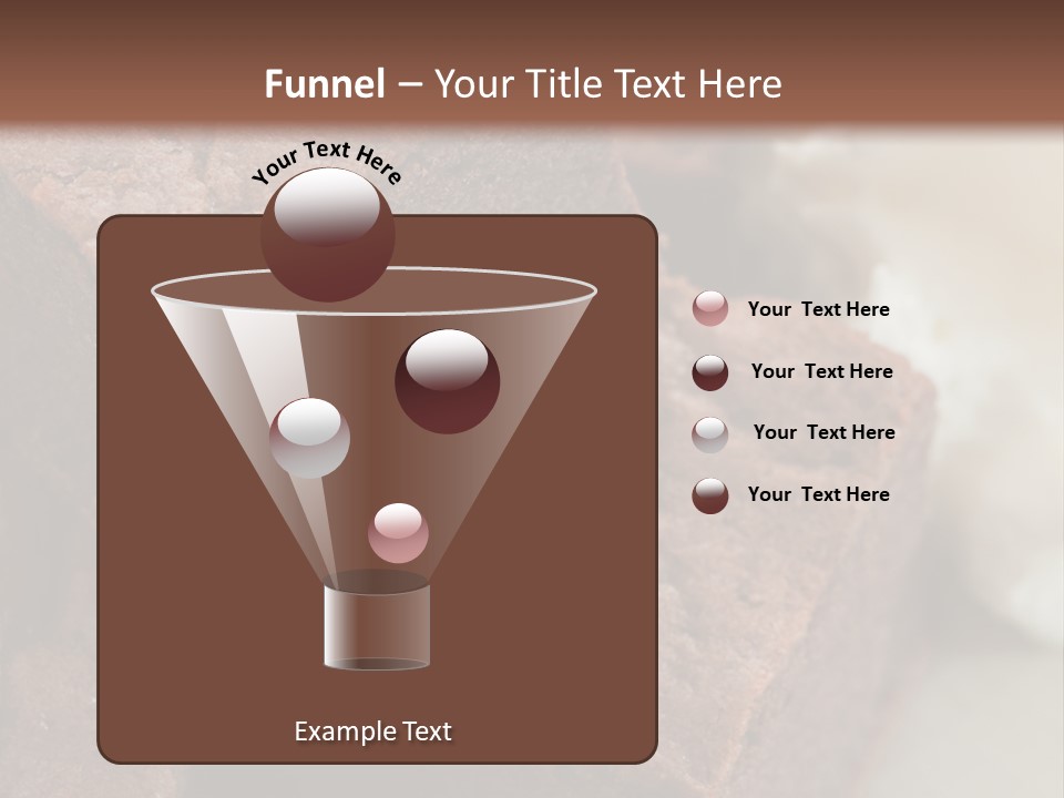 Metal Sugar Square PowerPoint Template