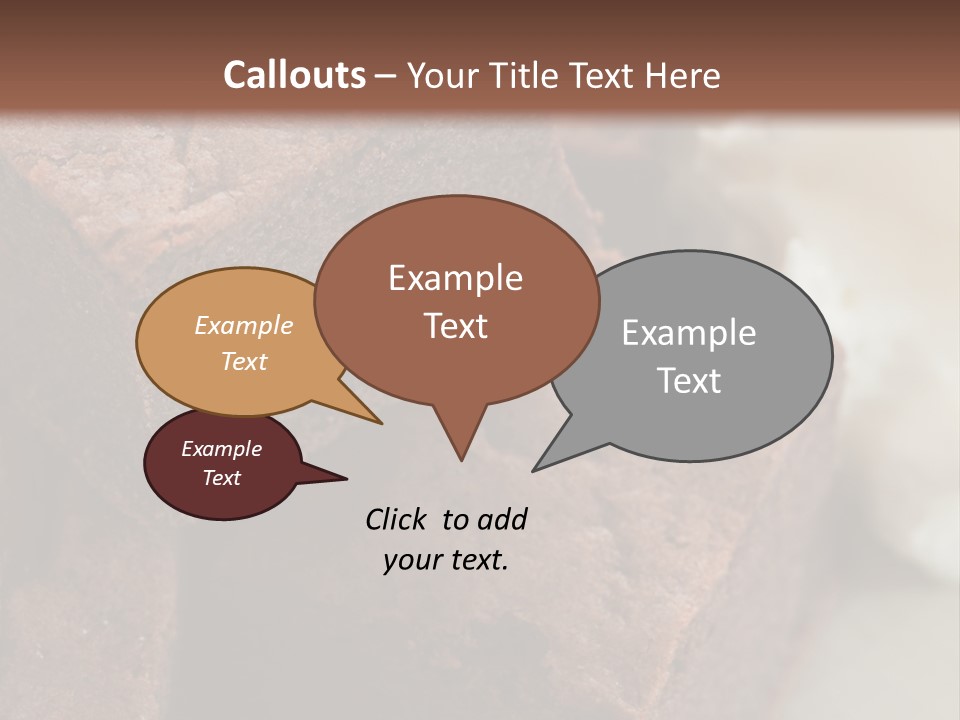 Metal Sugar Square PowerPoint Template