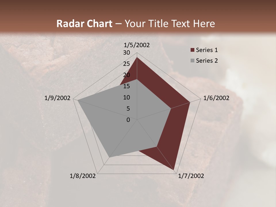 Metal Sugar Square PowerPoint Template