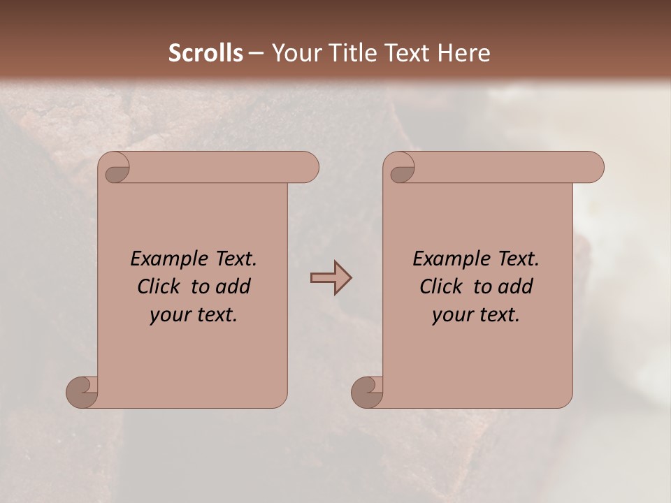 Metal Sugar Square PowerPoint Template