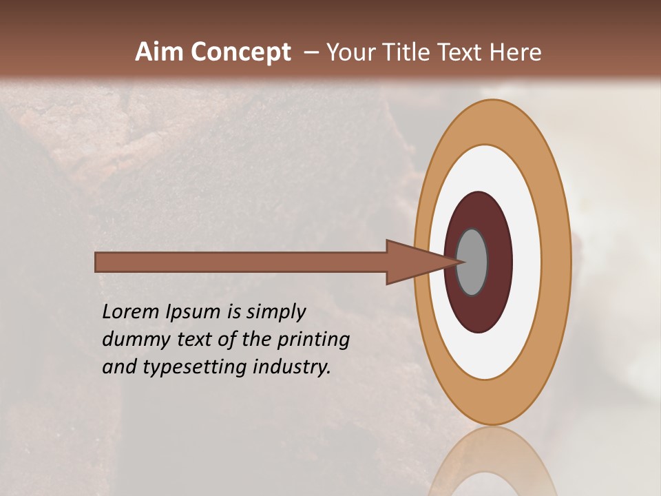 Metal Sugar Square PowerPoint Template