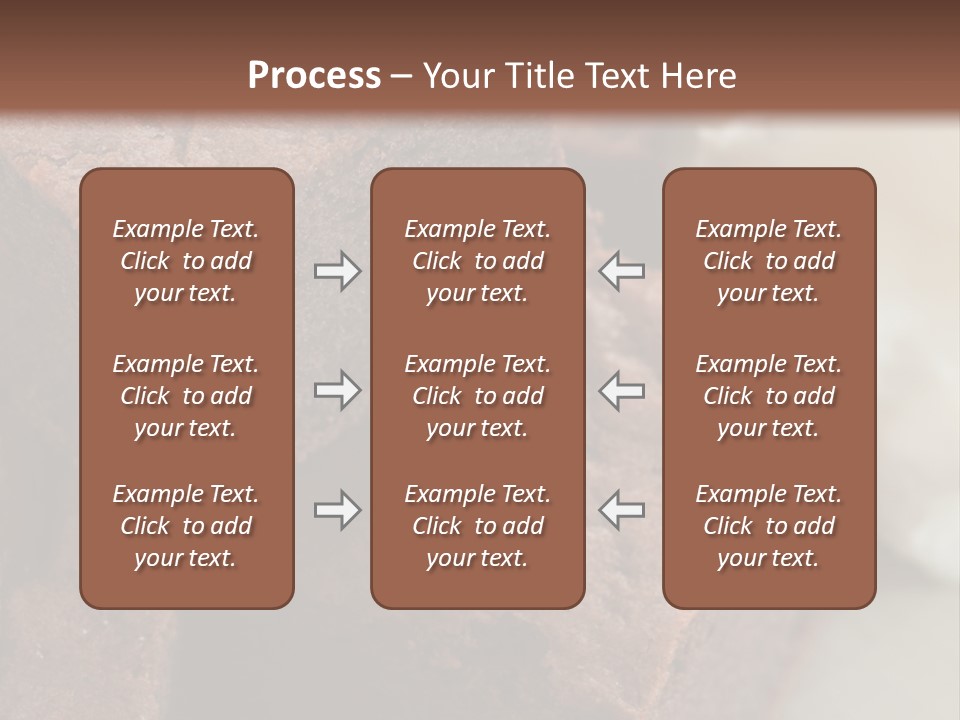 Metal Sugar Square PowerPoint Template