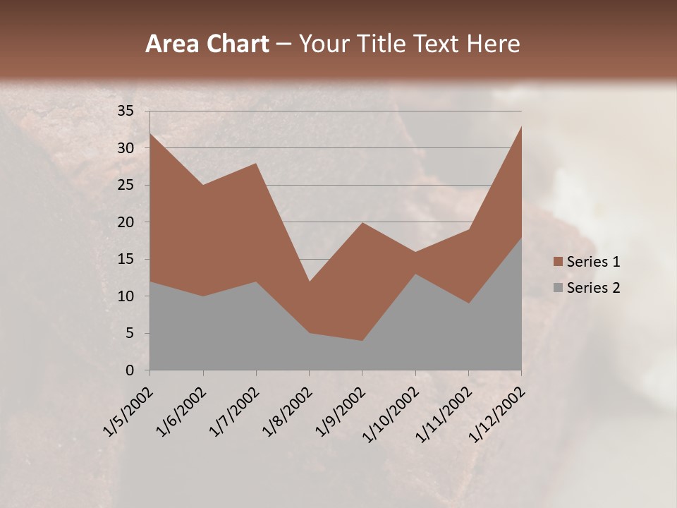Metal Sugar Square PowerPoint Template