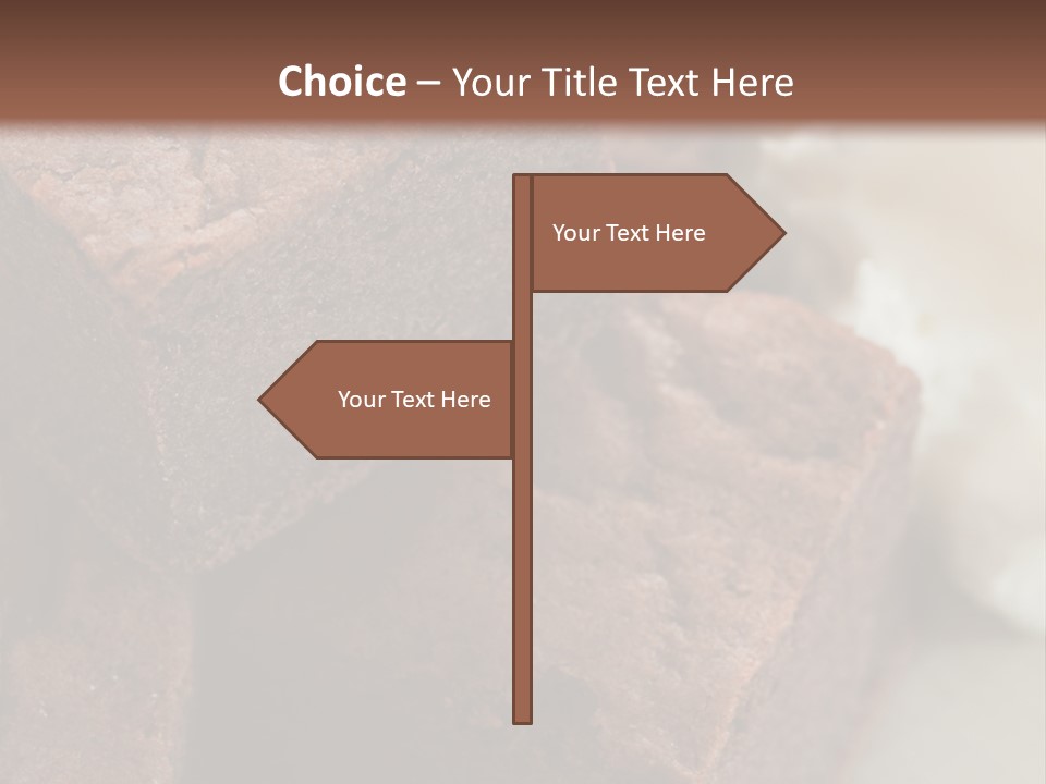 Metal Sugar Square PowerPoint Template