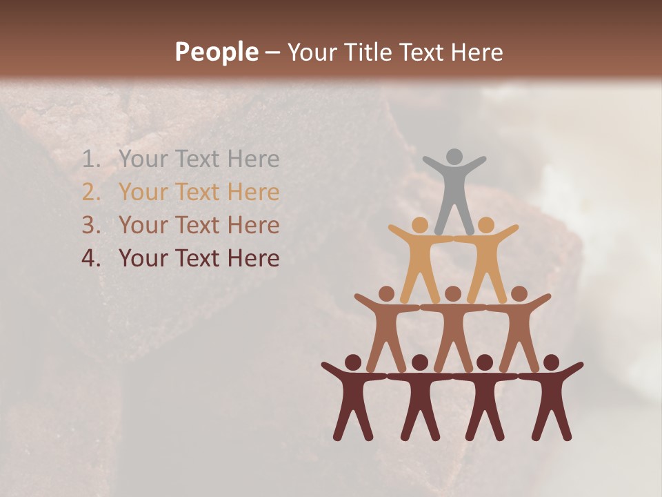 Metal Sugar Square PowerPoint Template