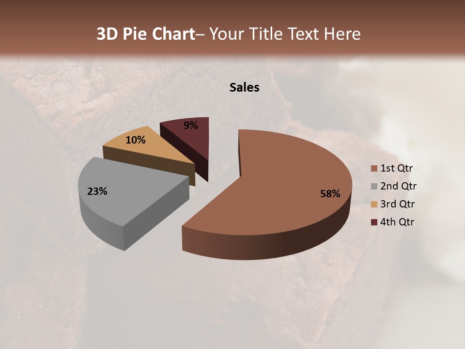 Metal Sugar Square PowerPoint Template