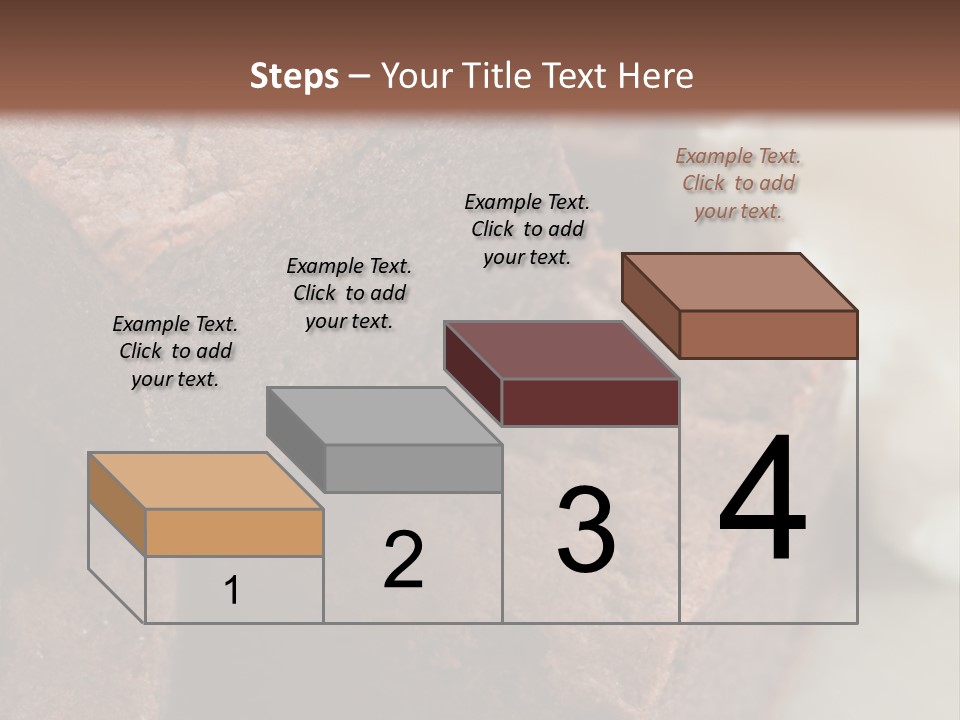 Metal Sugar Square PowerPoint Template