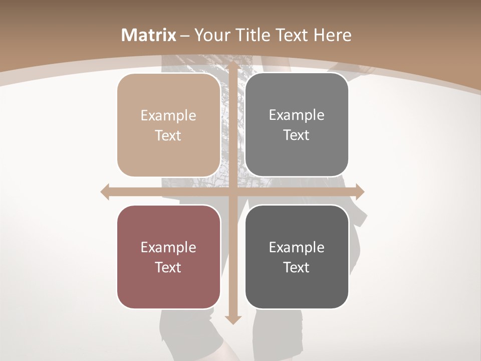 Female Catalog Young PowerPoint Template