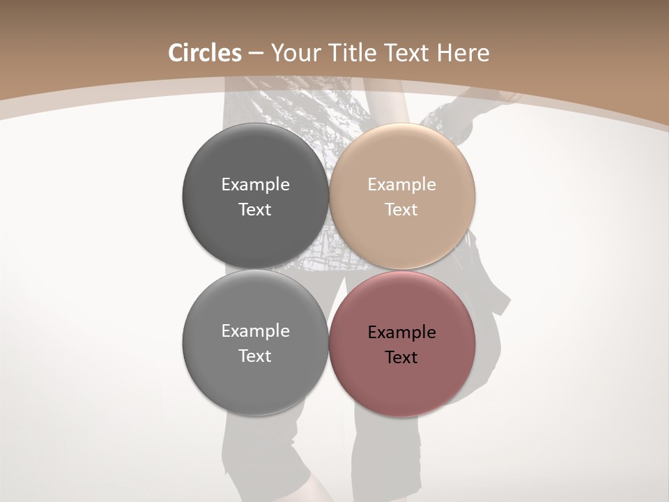 Female Catalog Young PowerPoint Template