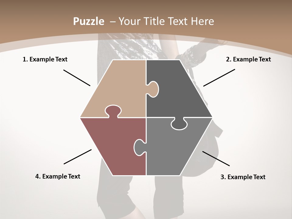 Female Catalog Young PowerPoint Template