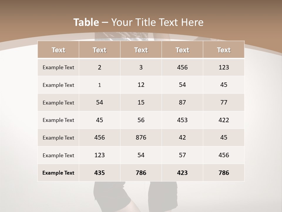 Female Catalog Young PowerPoint Template