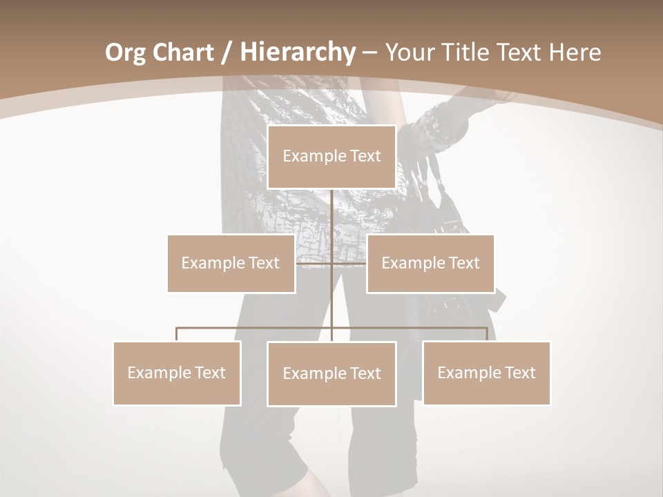 Female Catalog Young PowerPoint Template