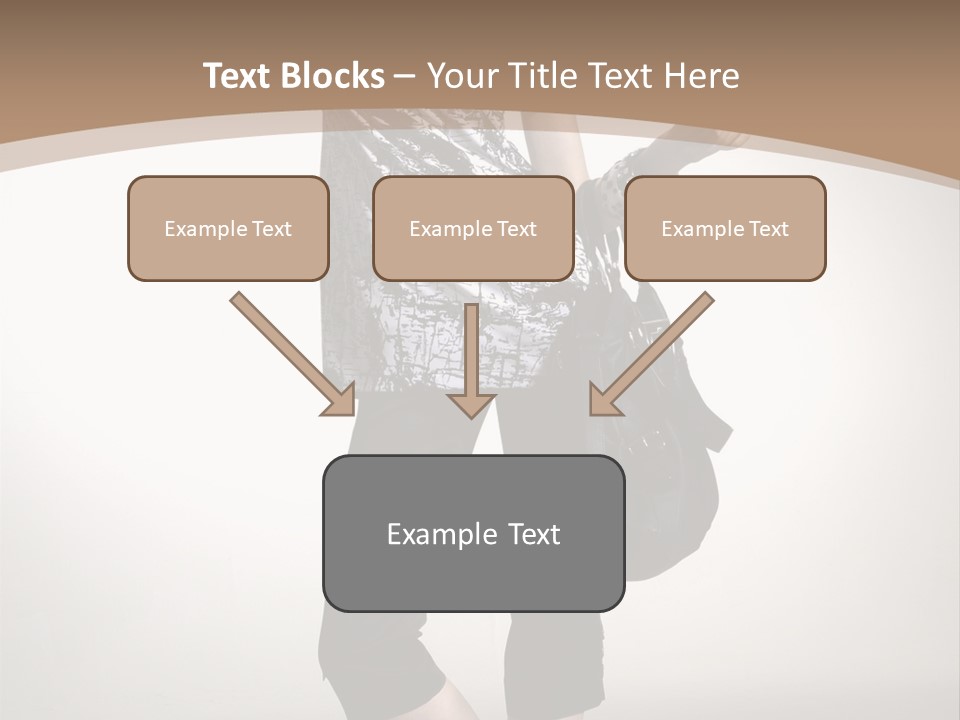 Female Catalog Young PowerPoint Template