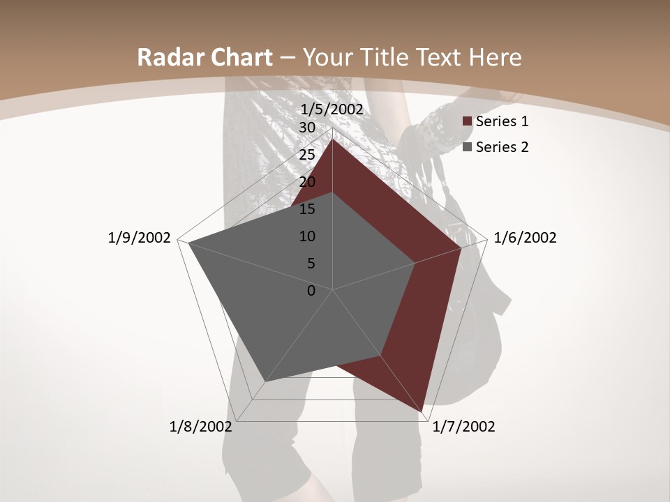 Female Catalog Young PowerPoint Template