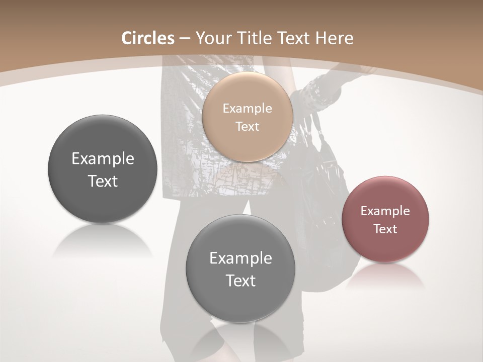 Female Catalog Young PowerPoint Template