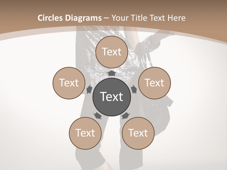 Female Catalog Young PowerPoint Template