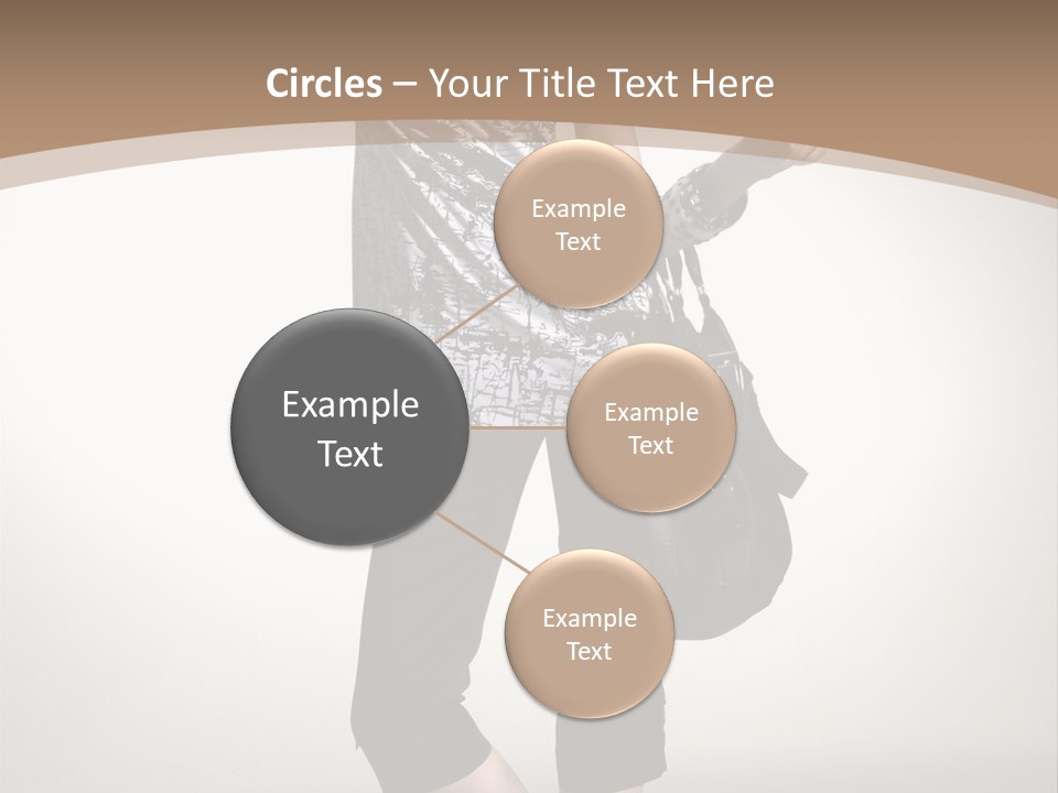 Female Catalog Young PowerPoint Template