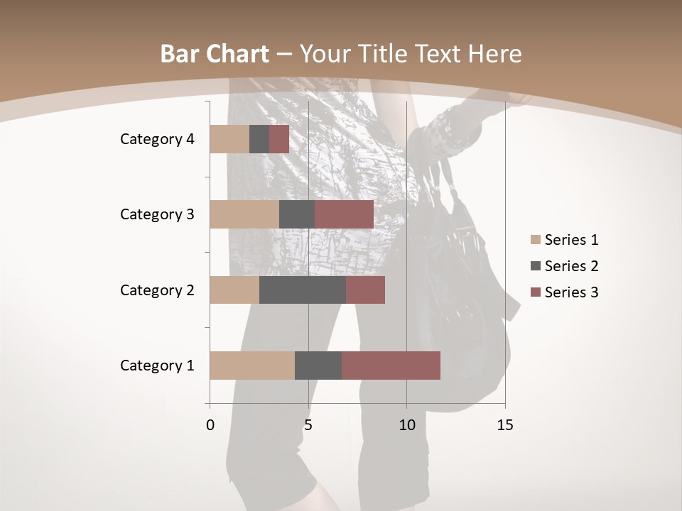 Female Catalog Young PowerPoint Template