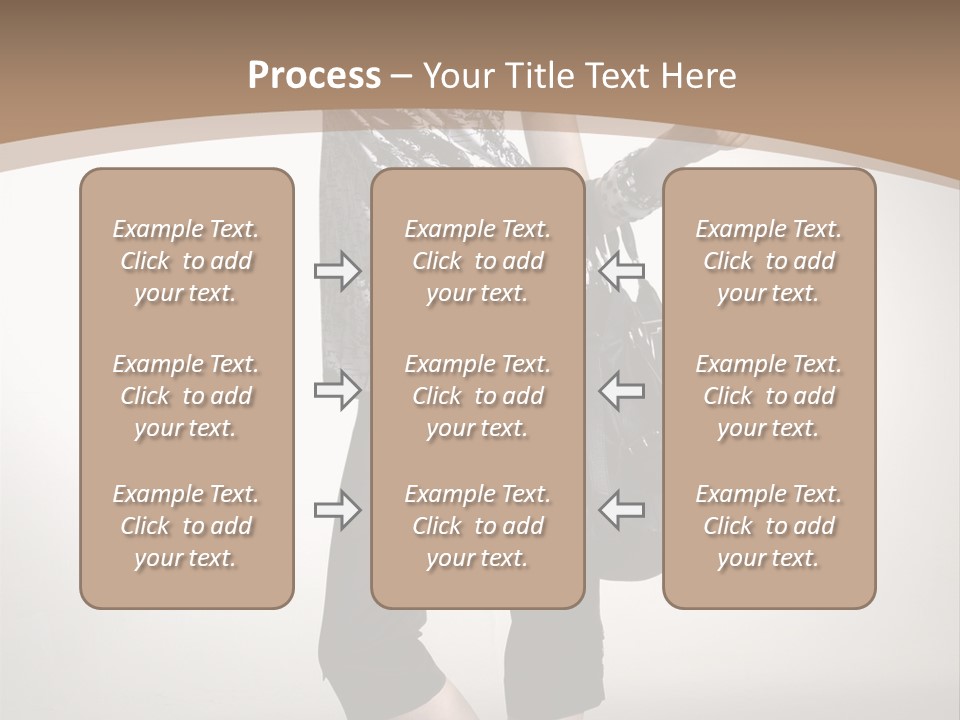 Female Catalog Young PowerPoint Template