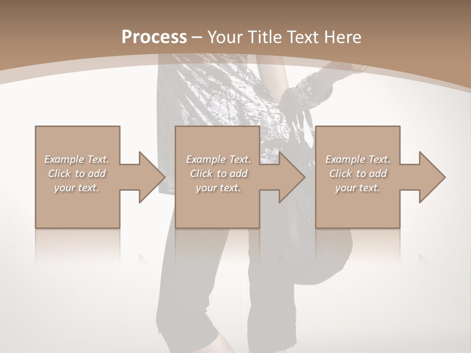 Female Catalog Young PowerPoint Template