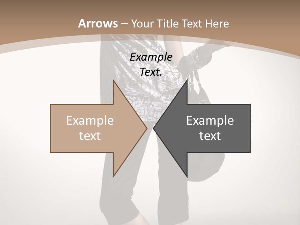 Female Catalog Young PowerPoint Template