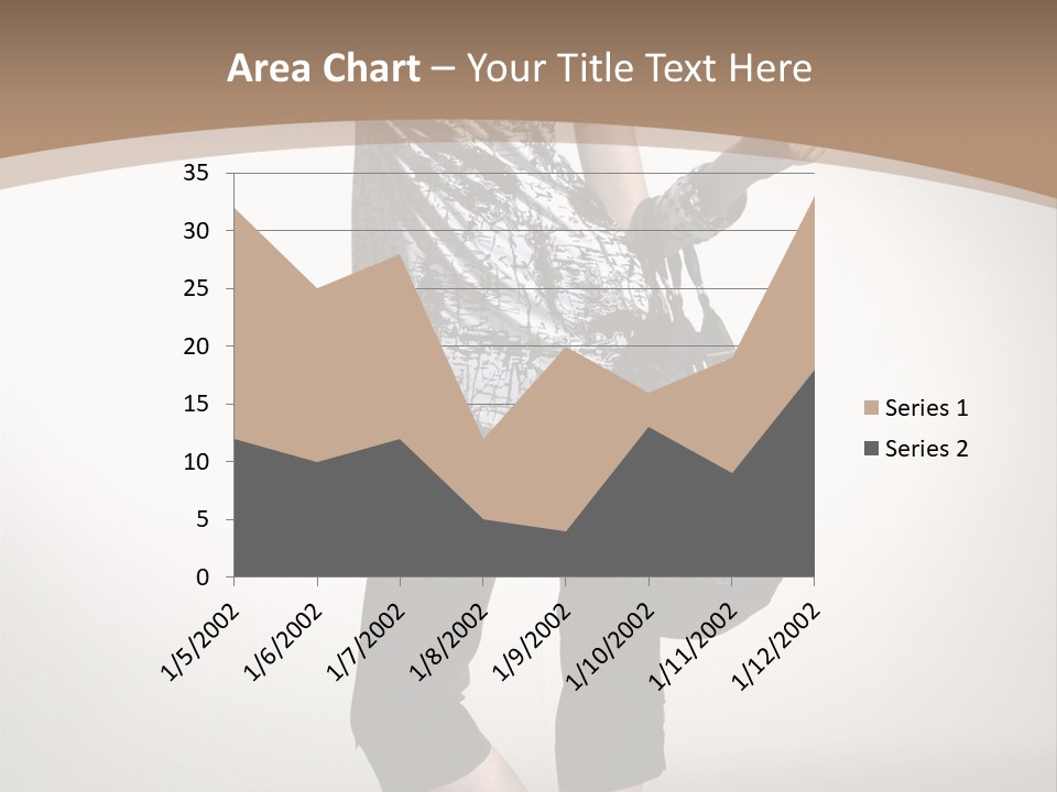 Female Catalog Young PowerPoint Template