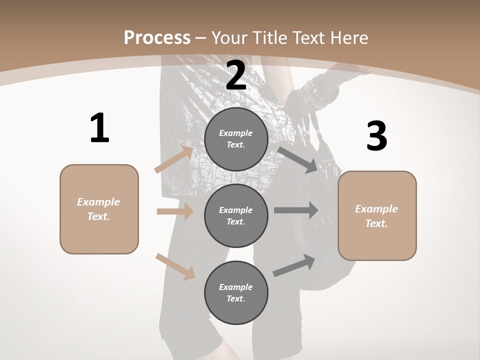 Female Catalog Young PowerPoint Template