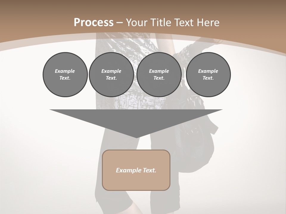 Female Catalog Young PowerPoint Template