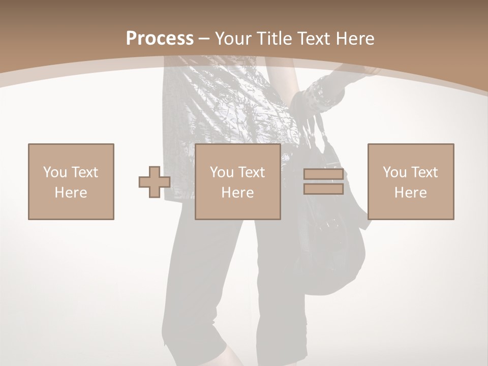 Female Catalog Young PowerPoint Template