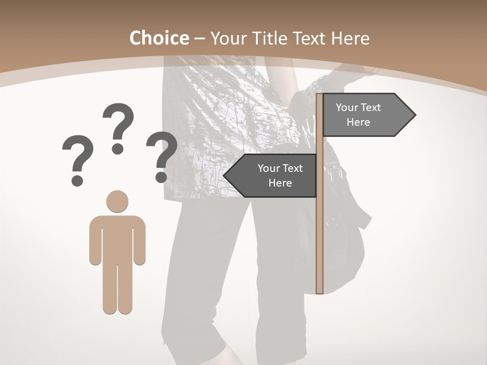 Female Catalog Young PowerPoint Template