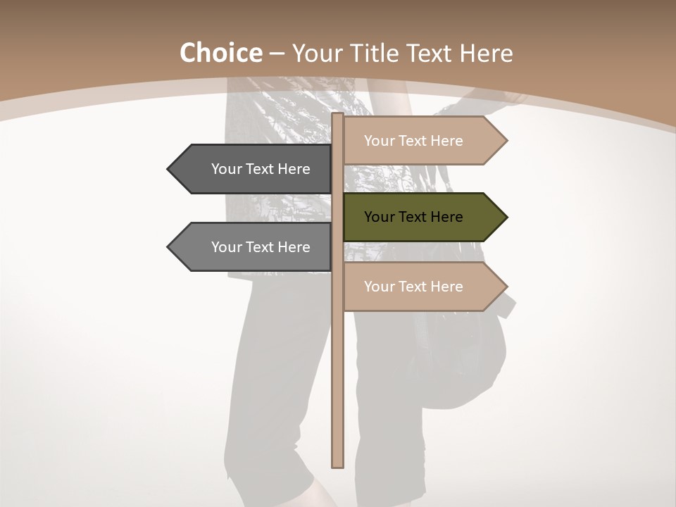 Female Catalog Young PowerPoint Template