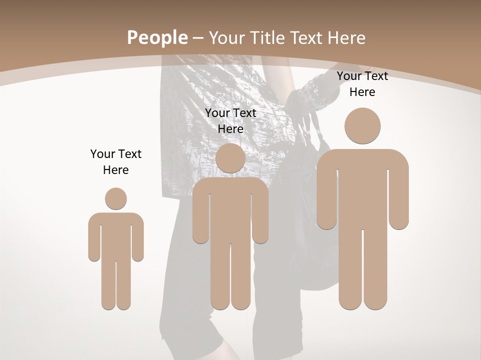 Female Catalog Young PowerPoint Template