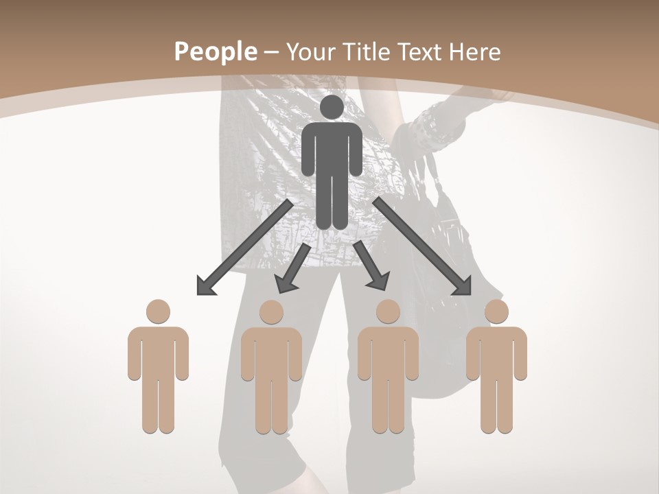 Female Catalog Young PowerPoint Template