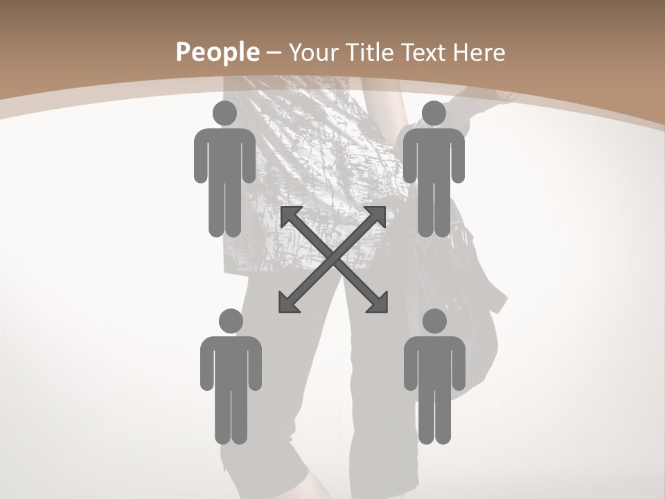 Female Catalog Young PowerPoint Template