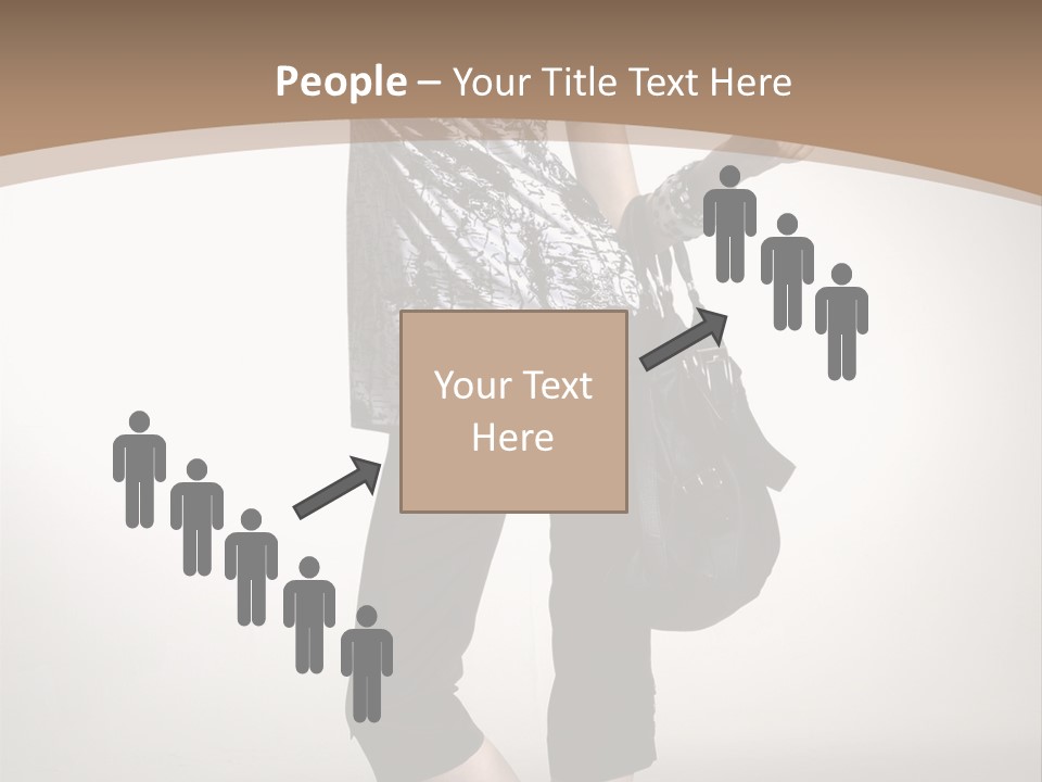 Female Catalog Young PowerPoint Template