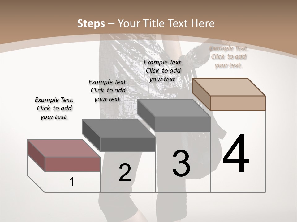 Female Catalog Young PowerPoint Template
