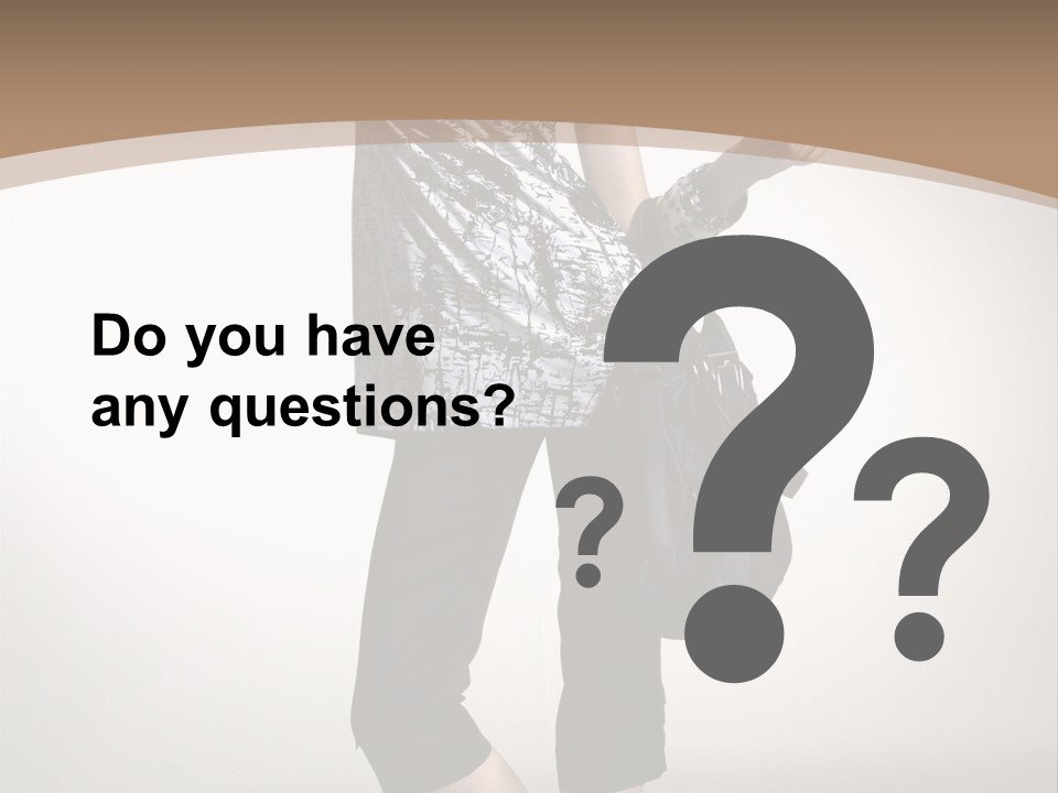 Female Catalog Young PowerPoint Template