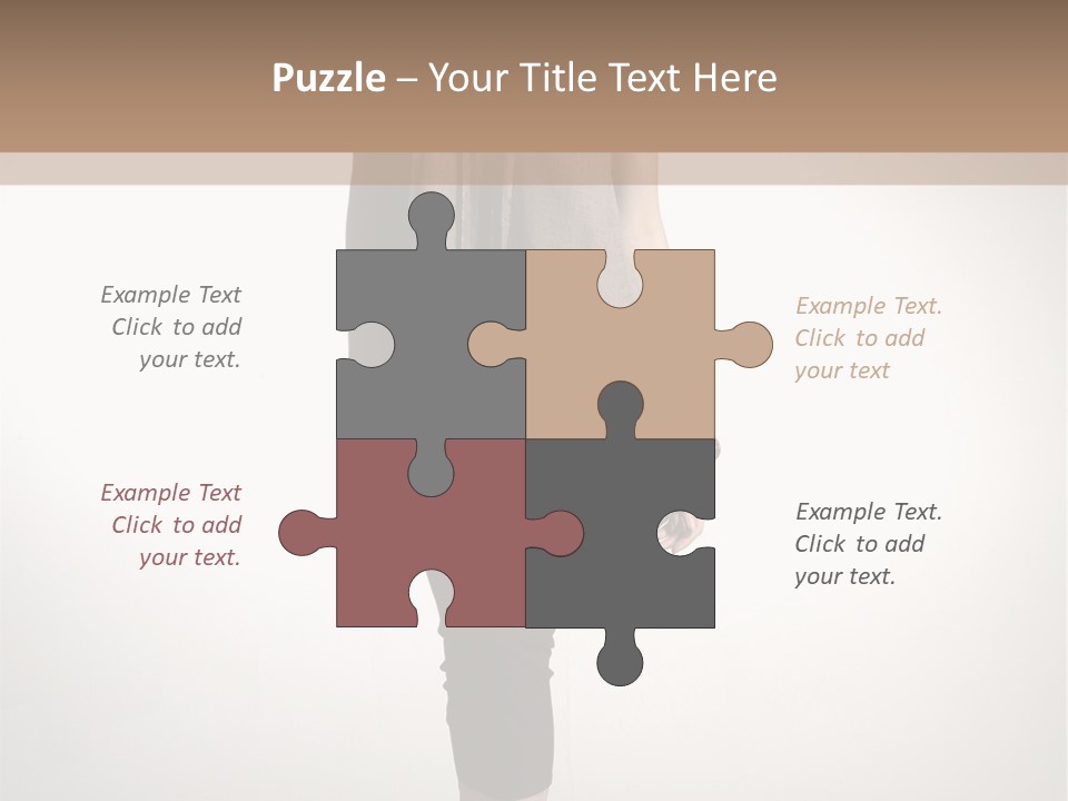 Adult Head Light PowerPoint Template