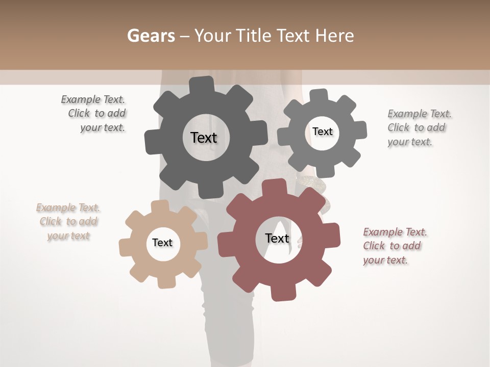 Adult Head Light PowerPoint Template