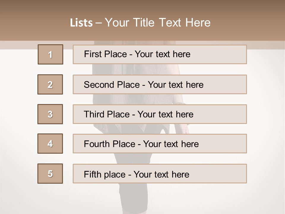 Adult Head Light PowerPoint Template