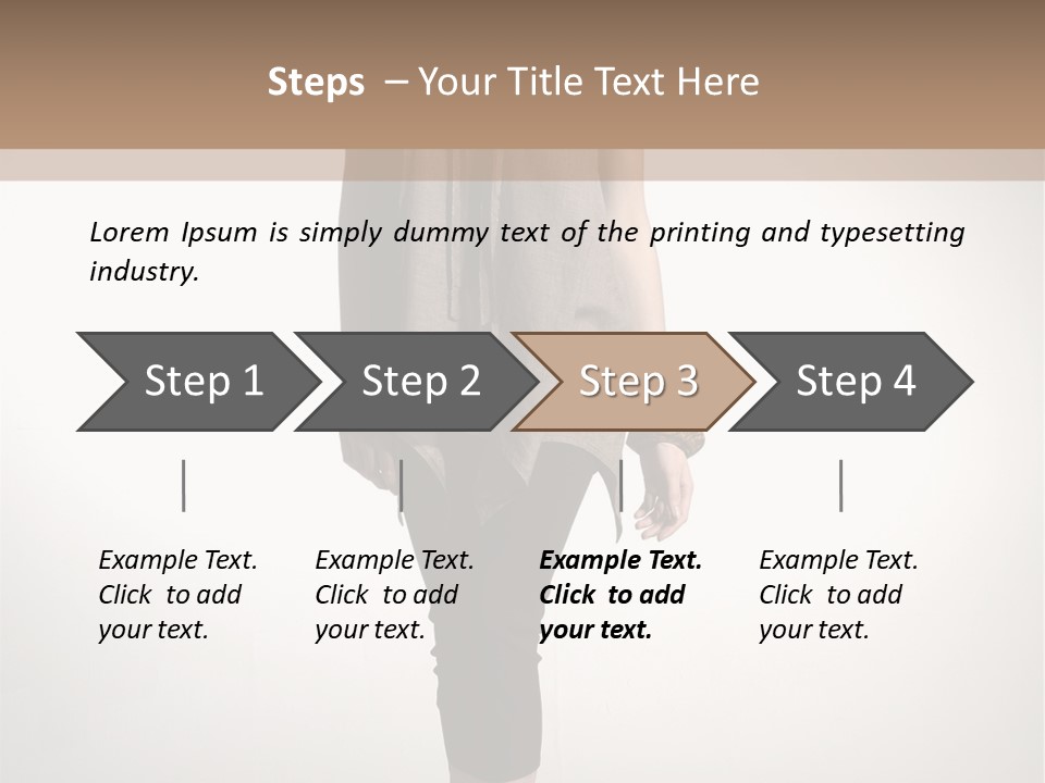 Adult Head Light PowerPoint Template