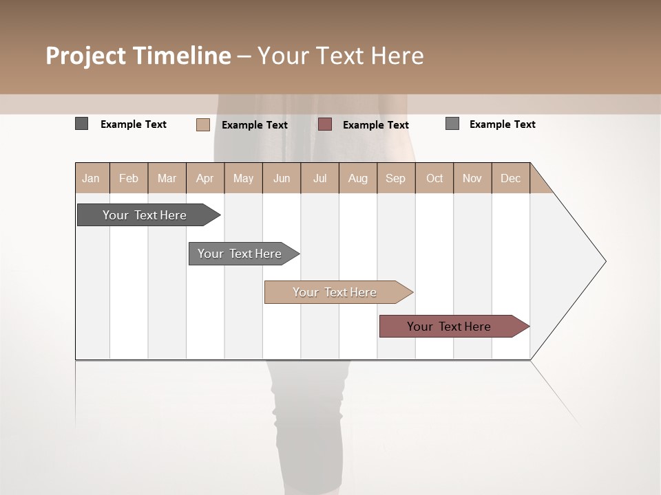 Adult Head Light PowerPoint Template